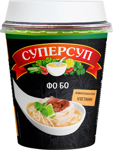 Суп моментальный в стакане Фо Бо